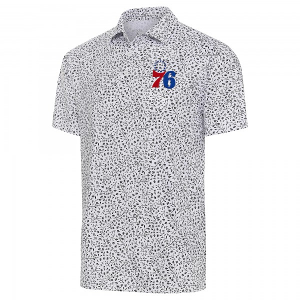 Поло Philadelphia 76ers Antigua Motion - White