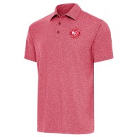 Поло Atlanta Hawks Antigua Par - Heather Red
