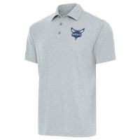 Поло Charlotte Hornets Antigua Par - Heather Gray