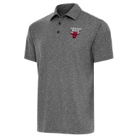 Поло Chicago Bulls Antigua Heather Black Par