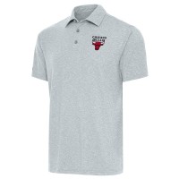 Поло Chicago Bulls Antigua Heather Gray Par