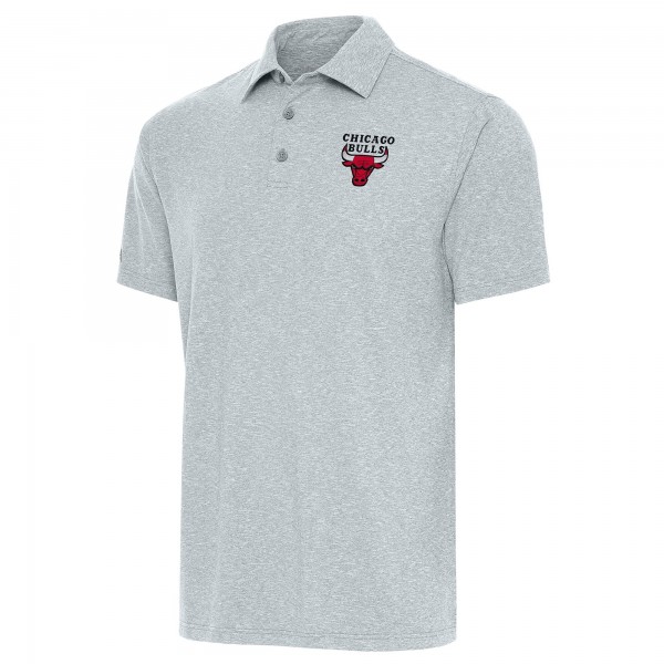Поло Chicago Bulls Antigua Heather Gray Par