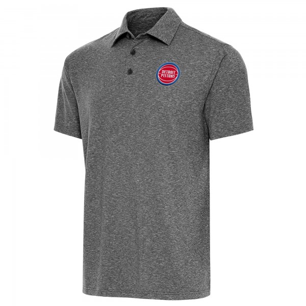 Поло Detroit Pistons Antigua Par - Heather Black