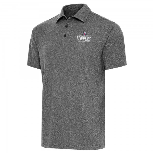 Поло LA Clippers Antigua Par - Heather Black