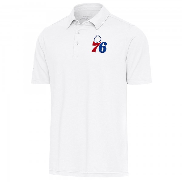 Поло Philadelphia 76ers Antigua Par - White