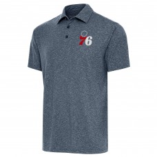 Поло Philadelphia 76ers Antigua Par - Heather Navy