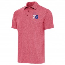 Поло Philadelphia 76ers Antigua Par - Heather Red