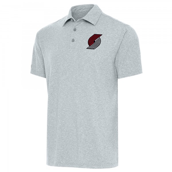 Поло Portland Trail Blazers Antigua Par - Heather Gray