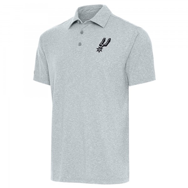Поло San Antonio Spurs Antigua Par - Heather Gray