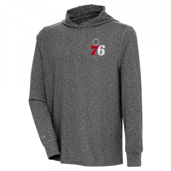 Кофта Philadelphia 76ers Antigua Saga - Heather Black