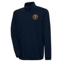 Кофта на кнопках Denver Nuggets Antigua Steamer - Navy