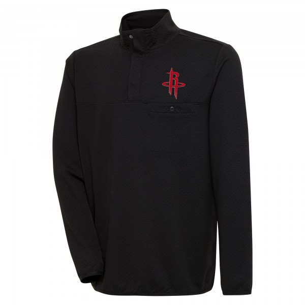 Кофта на кнопках Houston Rockets Antigua Steamer - Black