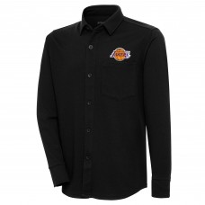Рубашка Los Angeles Lakers Antigua Steamer - Black