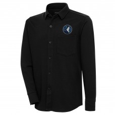 Рубашка Minnesota Timberwolves Antigua Steamer - Black