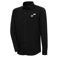 Рубашка Utah Jazz Antigua Steamer - Black