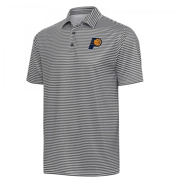 Indiana Pacers Antigua Black Skills Polo