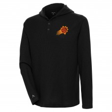 Футболка с длинным рукавом Phoenix Suns Antigua Strong Hold Henley - Black