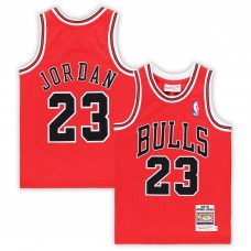 Джерси Дошкольнику Chicago Bulls Michael Jordan Mitchell & Ness Red 1997/98 Hardwood Classics Authentic
