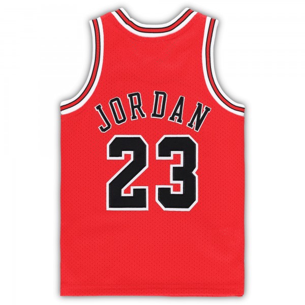 Toddler Chicago Bulls Michael Jordan Mitchell & Ness Red 1997/98 Hardwood Classics Authentic Jersey