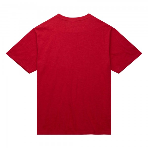 Футболка Atlanta Hawks Mitchell & Ness Hardwood Classics Legendary Slub - Red