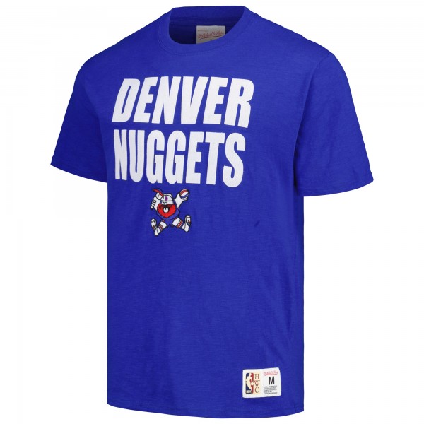 Футболка Denver Nuggets Mitchell & Ness Hardwood Classics Legendary Slub - Royal
