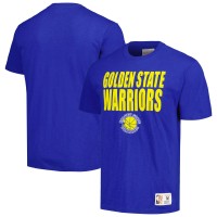 Футболка Golden State Warriors Mitchell & Ness Hardwood Classics Legendary Slub - Royal