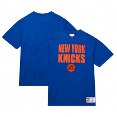 Футболка New York Knicks Mitchell & Ness Hardwood Classics Legendary Slub - Blue