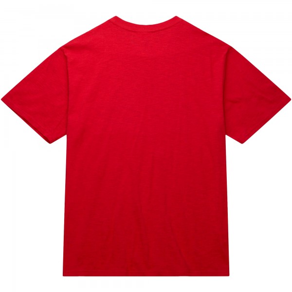 Футболка Philadelphia 76ers Mitchell & Ness Hardwood Classics Legendary Slub - Red