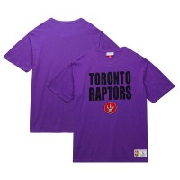 Футболка Toronto Raptors Mitchell & Ness Hardwood Classics Legendary Slub - Purple