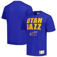 Футболка Utah Jazz Mitchell & Ness Hardwood Classics Legendary Slub - Royal
