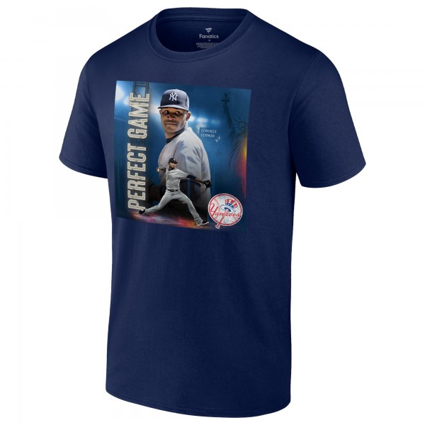New York Yankees Domingo German Navy Perfect Game T-Shirt