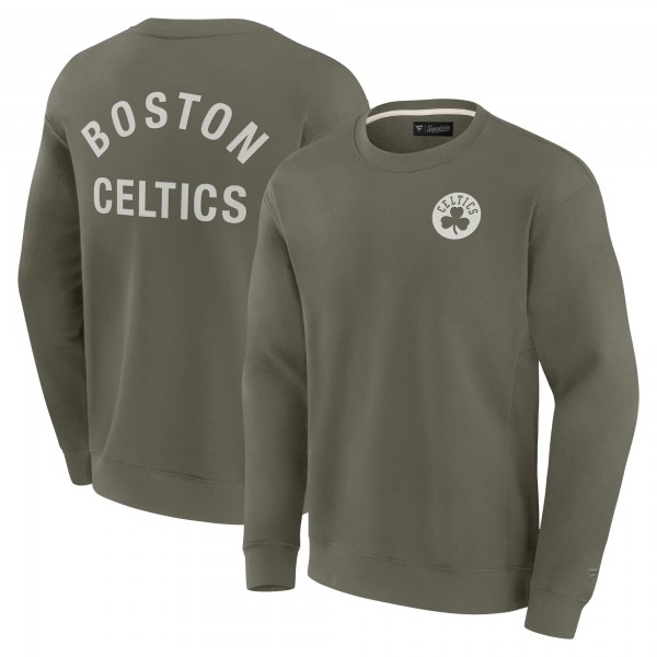 Кофта Boston Celtics Signature Unisex Super Soft Crew - Olive