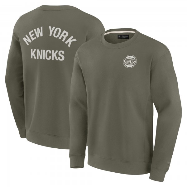 Кофта New York Knicks Unisex Super Soft Crew - Olive