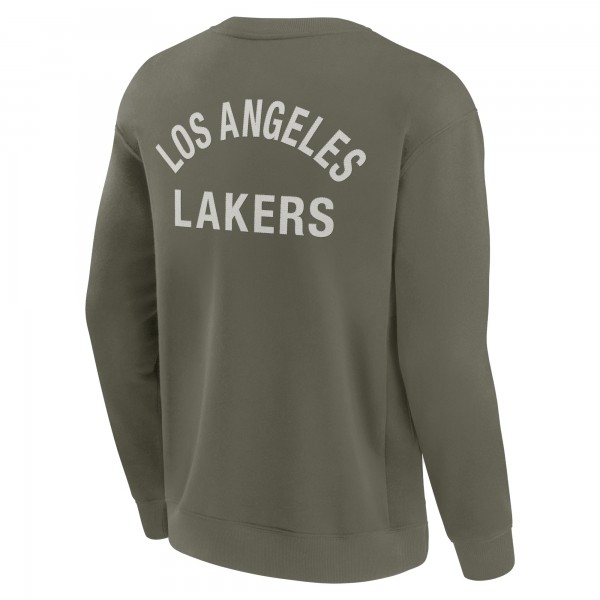 Кофта Los Angeles Lakers Unisex Super Soft Crew - Olive