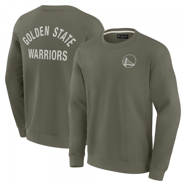 Кофта Golden State Warriors Unisex Super Soft Crew - Olive