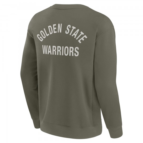 Кофта Golden State Warriors Unisex Super Soft Crew - Olive