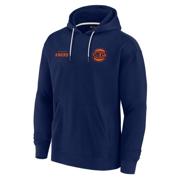 Толстовка Unisex New York Knicks Fanatics Navy Elements Super Soft Fleece
