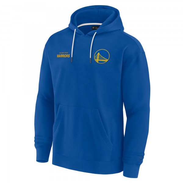 Unisex Golden State Warriors Fanatics Royal Elements Super Soft Fleece Pullover Hoodie