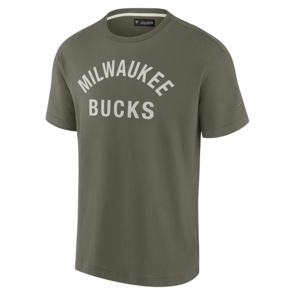 Футболка Milwaukee Bucks Unisex Elements Super Soft - Olive