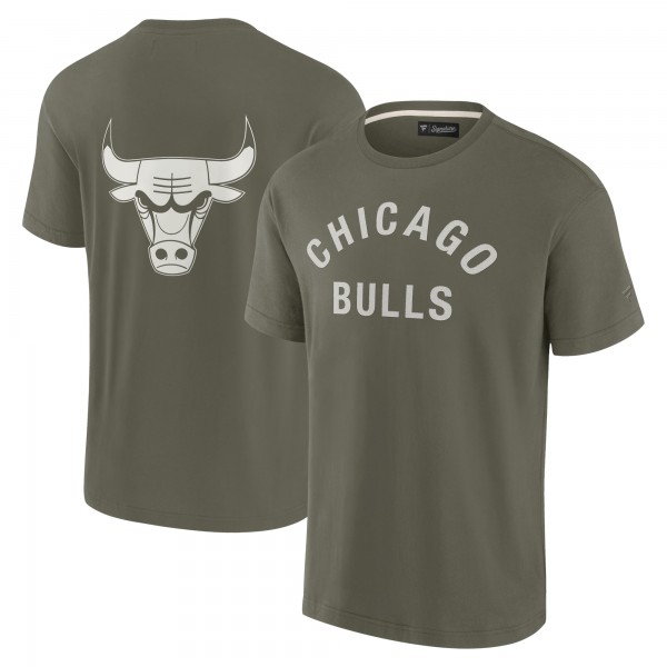 Футболка Chicago Bulls Unisex Elements Super Soft - Olive