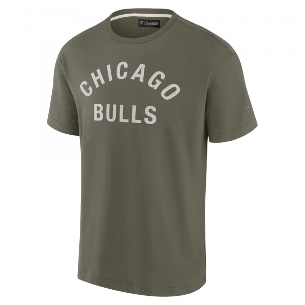 Футболка Chicago Bulls Unisex Elements Super Soft - Olive