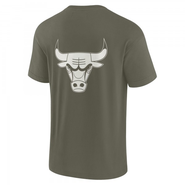 Футболка Chicago Bulls Unisex Elements Super Soft - Olive