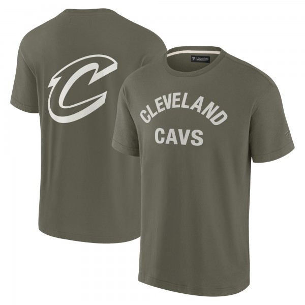Unisex Cleveland Cavaliers Fanatics Olive Elements Super Soft Short Sleeve T-Shirt