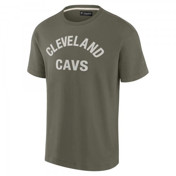 Unisex Cleveland Cavaliers Fanatics Olive Elements Super Soft Short Sleeve T-Shirt