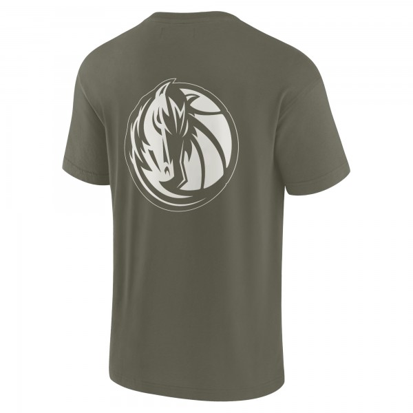 Футболка Dallas Mavericks Fanatics Signature Unisex Elements Super Soft - Olive