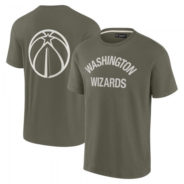 Unisex Washington Wizards Fanatics Olive Elements Super Soft Short Sleeve T-Shirt