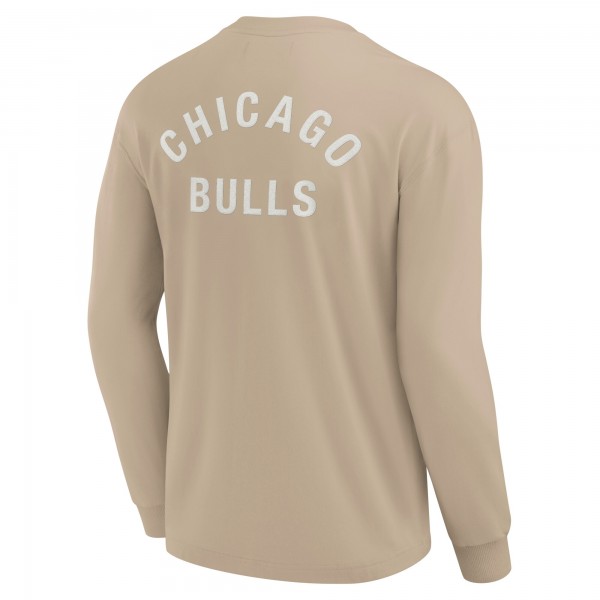 Футболка с длинным рукавом Unisex Chicago Bulls Khaki Elements Super Soft