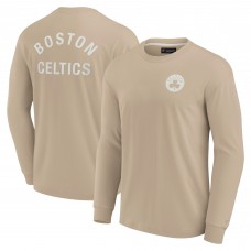 Футболка с длинным рукавом Boston Celtics Signature Unisex Elements Super Soft - Khaki
