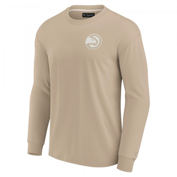 Футболка с длинным рукавом Atlanta Hawks Unisex Elements Super Soft - Khaki