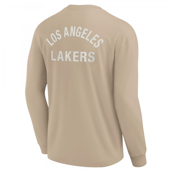 Футболка с длинным рукавом Los Angeles Lakers Unisex Elements Super Soft - Khaki